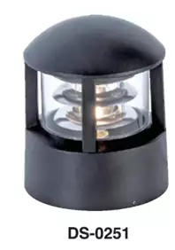 現代風幾何柱型戶外照明燈